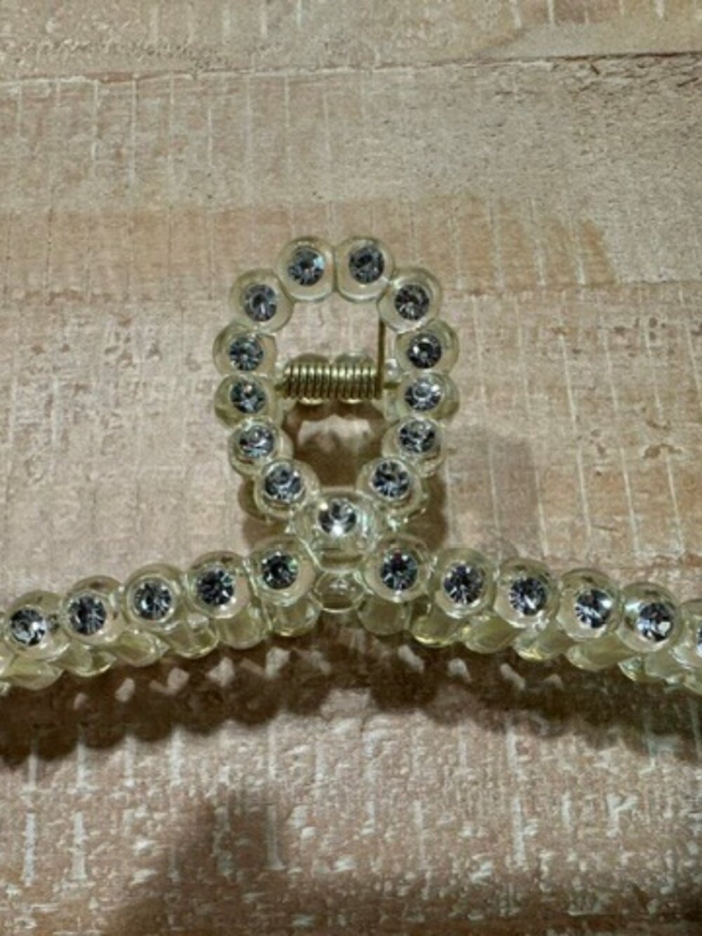 Rhinestone Hair Claw Set of 3 Bridal Wedding Bow Clips NWOT Y2K Inspired - Picture 2 of 7